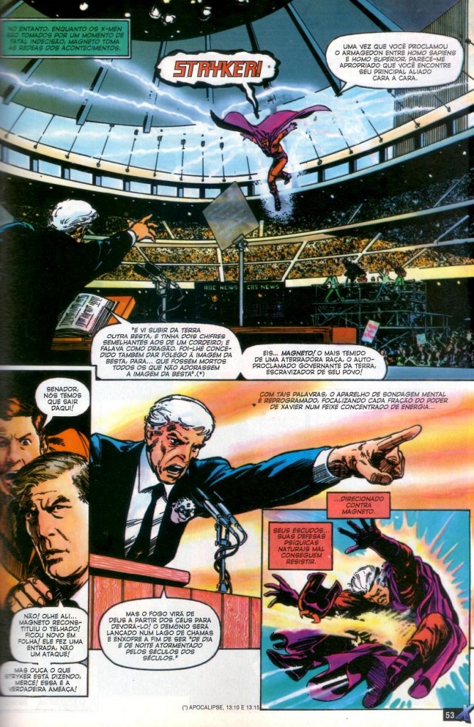 X-Men Deus Ama o Homem Mata panini página 3
