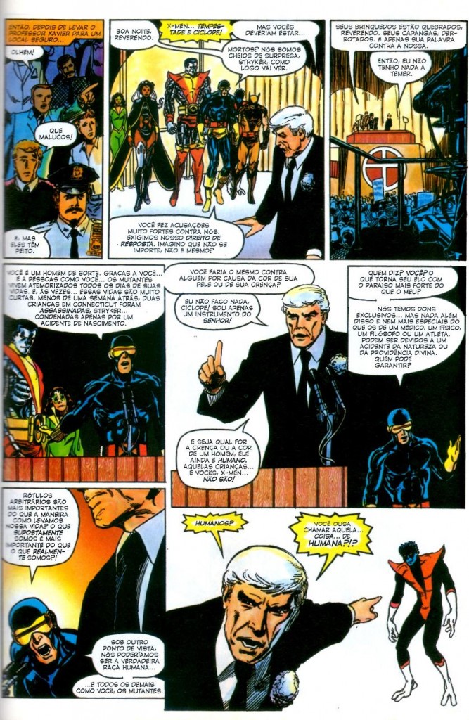 X-Men Deus Ama o Homem Mata panini página 4